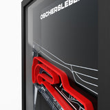 AP10 Oschersleben 3D Poster (gerahmt)
