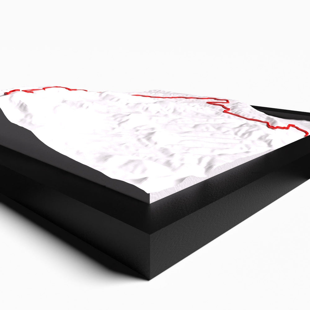 AP10 Pikes Peak 3D Tile (gerahmt)