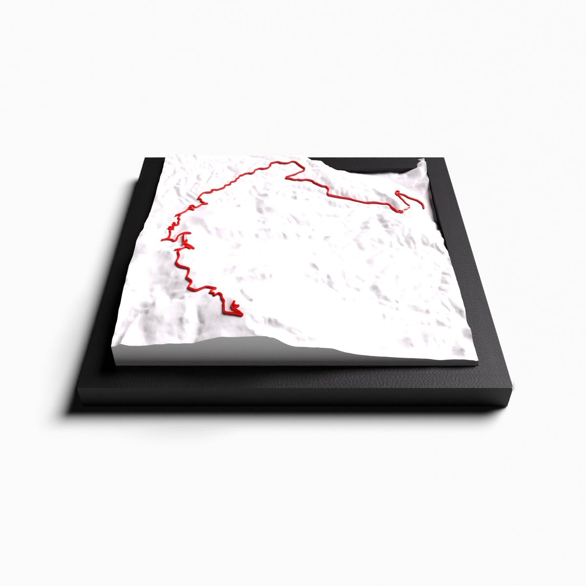 AP10 Pikes Peak 3D Tile (gerahmt)
