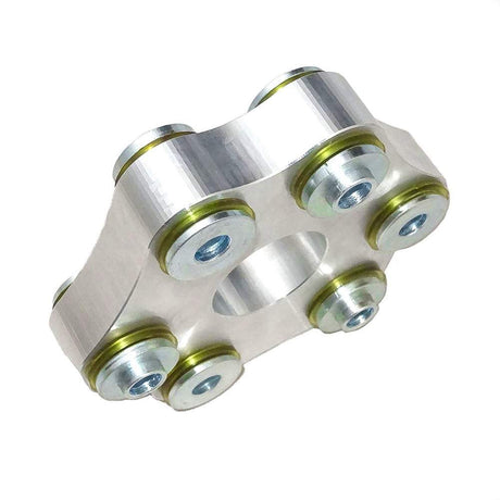 SILVER PROJECT Hardyscheibe Flex Disc LK110 M12 passend für BMW (Aluminium/PU 95 ShA)