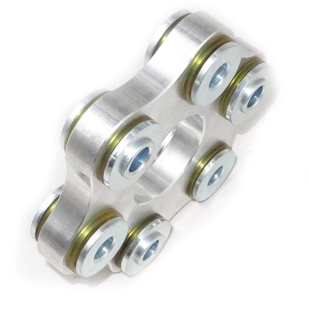 SILVER PROJECT Hardyscheibe Flex Disc LK100 M12 passend für Mercedes-Benz (Aluminium/PU 95 ShA)
