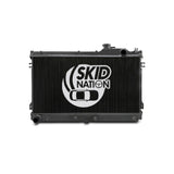 SKIDNATION Performance Wasserkühler passend für Mazda MX-5 NA Schwarz (50mm) - Preorder