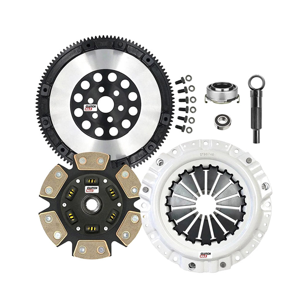SKIDNATION verstärkte Kupplung Stage 3 Set mit Performance Schwungscheibe passend für Mazda MX-5 NA/NB
