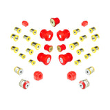 STRONGFLEX Buchsen Set passend für BMW F30 F31 F34 Allrad Vorderachse & Hinterachse (PU)