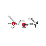 STRONGFLEX Buchsen Set passend für BMW F82 F83 M4 Vorderachse & Hinterachse (PU)