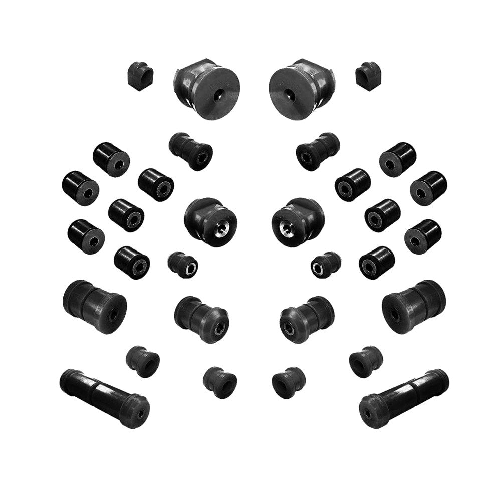 STRONGFLEX Buchsen Set passend für Mercedes-Benz W208 Vorderachse & Hinterachse (PU)