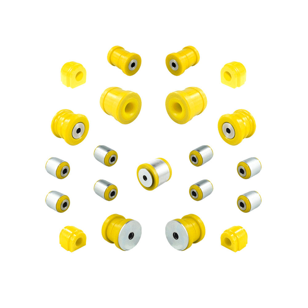 STRONGFLEX Buchsen Set passend für Mini F54 Clubman F60 Countryman Allrad Vorderachse & Hinterachse (PU)