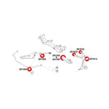 STRONGFLEX Buchsen Set passend für Nissan Skyline R34 Vorderachse (PU)
