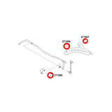 STRONGFLEX Buchsen Set passend für Toyota GT86 Vorderachse & Hinterachse (PU)