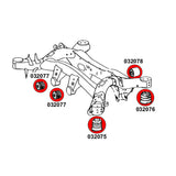 STRONGFLEX Hinterachsträger Buchsen Set passend für BMW G22 G23 G26 (PU)