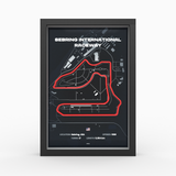 AP10 Sebring 3D Poster (gerahmt)