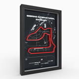 AP10 Sebring 3D Poster (gerahmt)