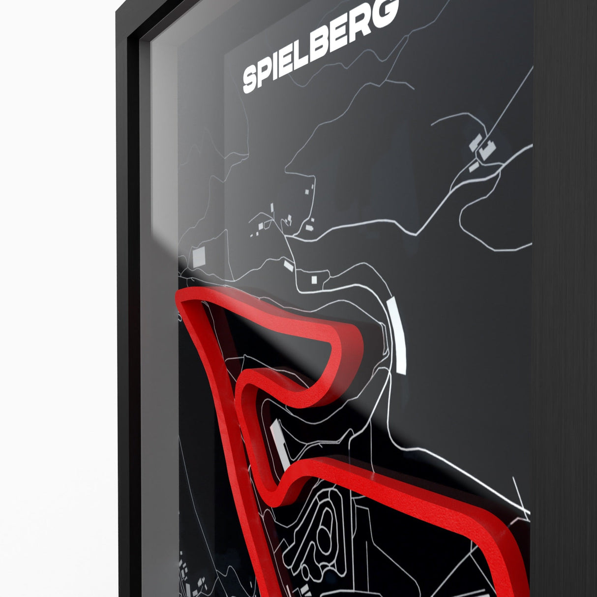 AP10 Spielberg 3D Poster (gerahmt)