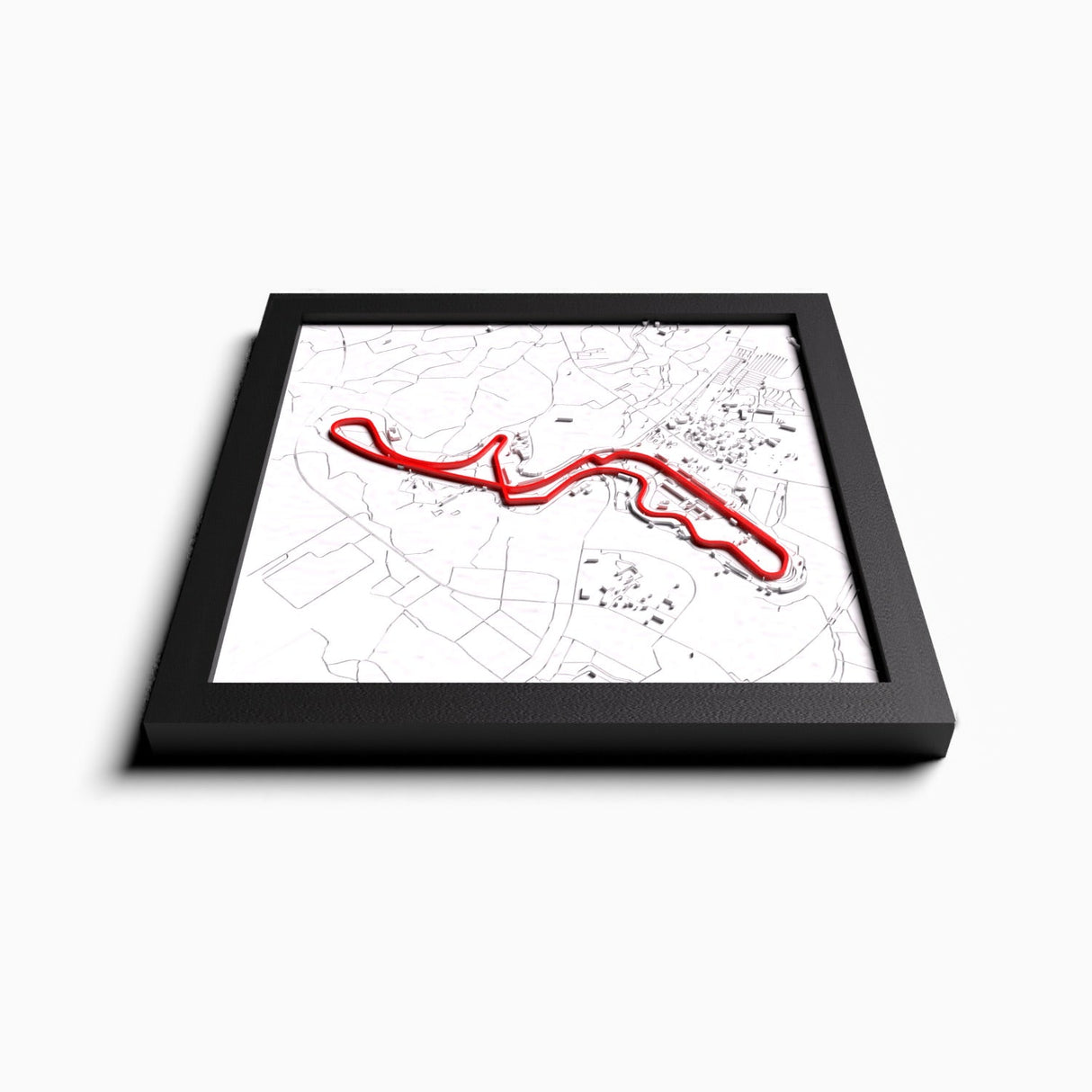 AP10 Suzuka 3D Tile (gerahmt)