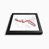 AP10 Suzuka 3D Tile (gerahmt)