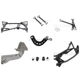 VERKLINE Leichtbau Achsträger Querlenker Set passend für Seat Leon 5F FWD einstellbar Uniball