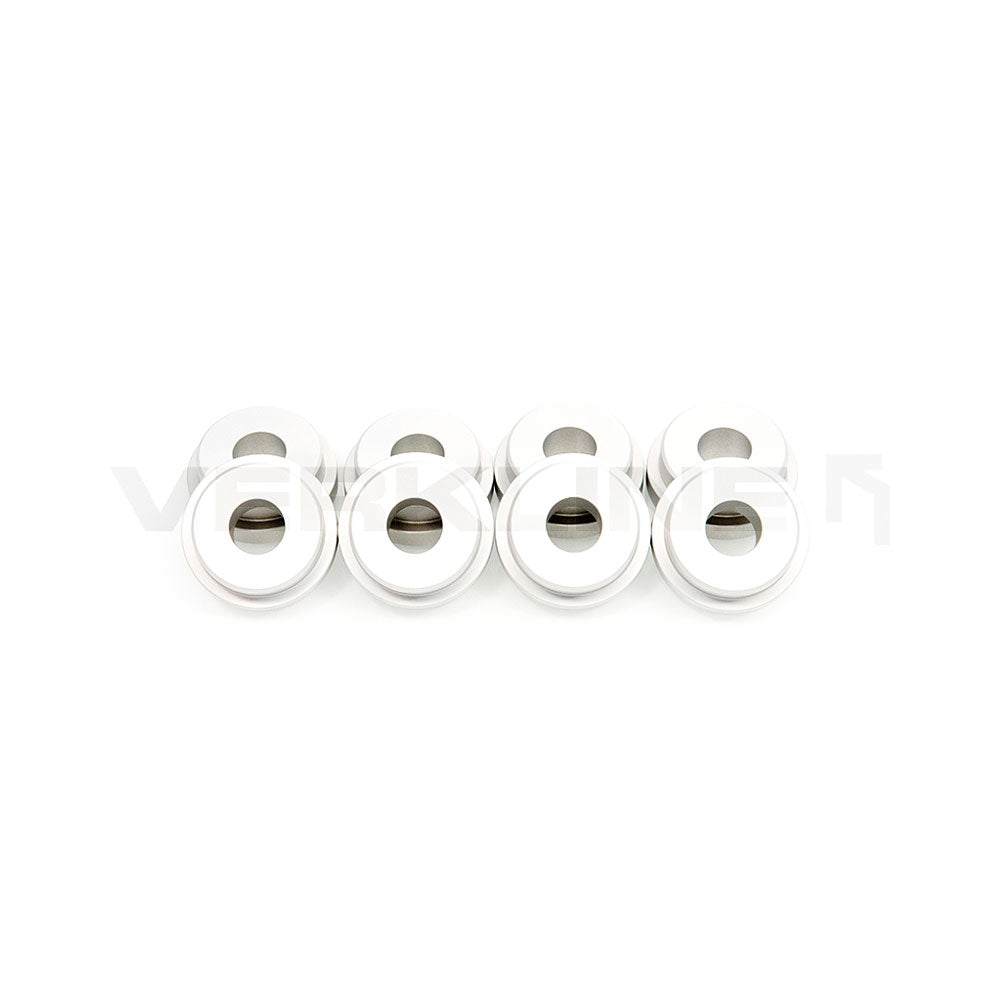 VERKLINE Buchsen Hinterachsträger passend für Audi 100 C4 S4 S6 / 200 C3 / V8 D11 (Aluminium)