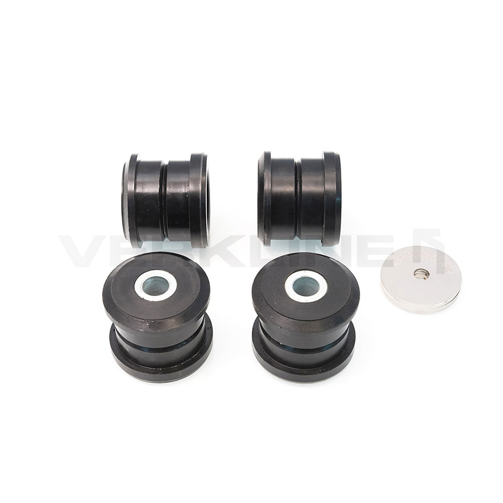 VERKLINE Buchsen Vorderachsträger passend für Audi A4 S4 RS4 B5 B6 B7 / A6 C5 (PU)