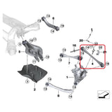 VERKLINE Querlenker Spurlenker Toyota Supra A90 A91 Hinterachse einstellbar Uniball (Stahl) - PARTS33 GmbH