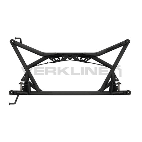 VERKLINE Leichtbau Hinterachsträger Rohrrahmen passend für VW Golf MK5 MK6 MK7 MK8 Scirocco FWD (Stahl)