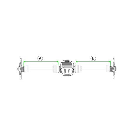 WISEFAB DRIFT & TRACK Antriebswellen Halbwellen Kit passend für Nissan S-Chassis Hinterachse