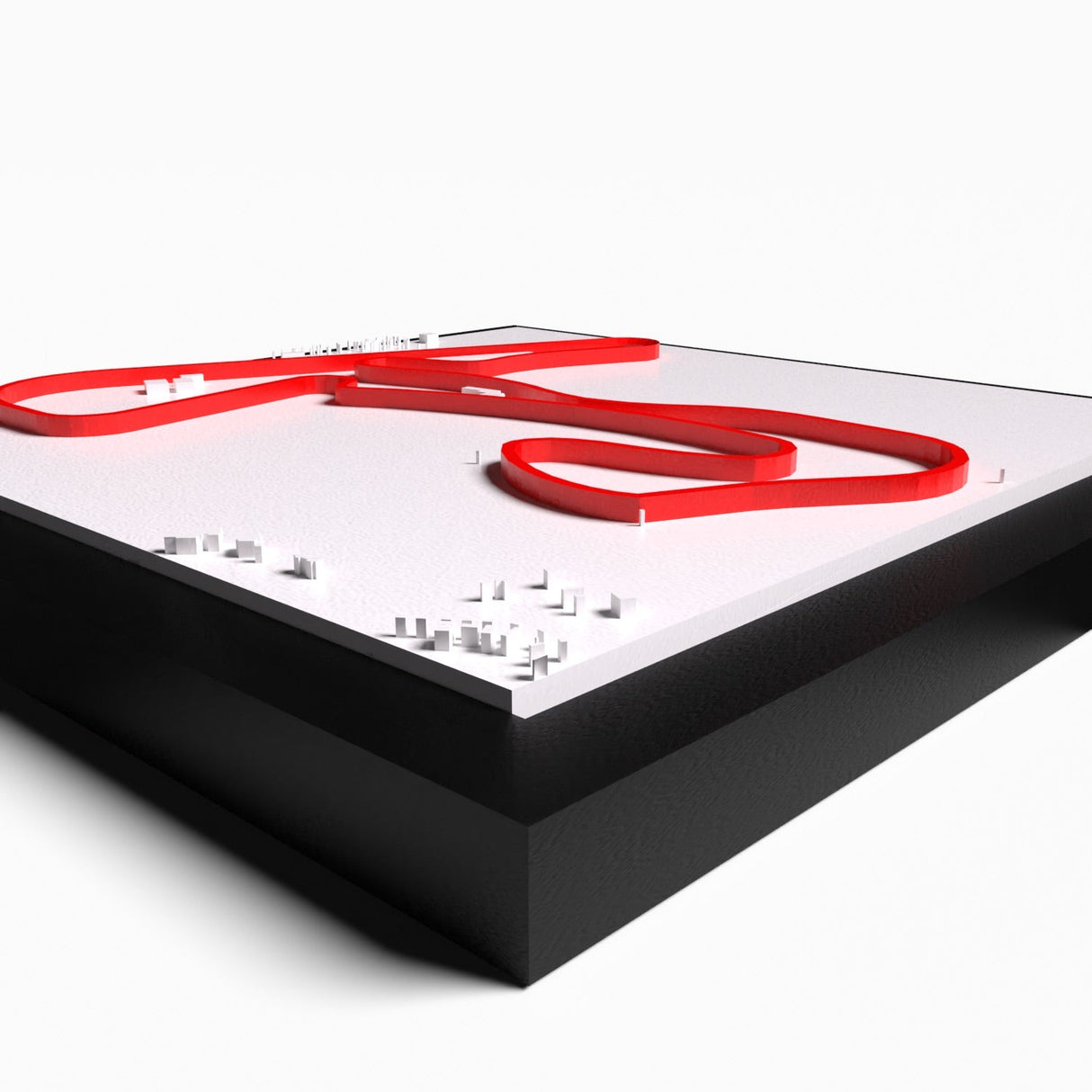 AP10 Zandvoort GP 3D Tile (gerahmt)