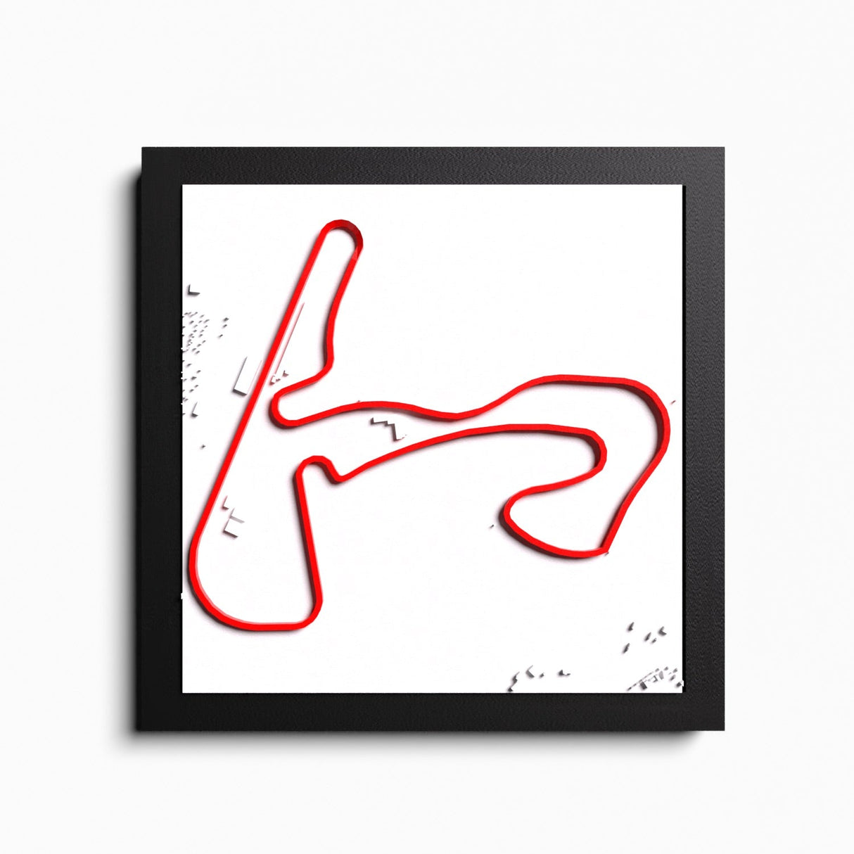 AP10 Zandvoort GP 3D Tile (gerahmt)
