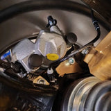 FAMEFORM Dual Caliper Kit Hinterachse auf 2. Bremssattel für Fly-Off passend für BMW E46 mit ABS (zum Einschweissen)