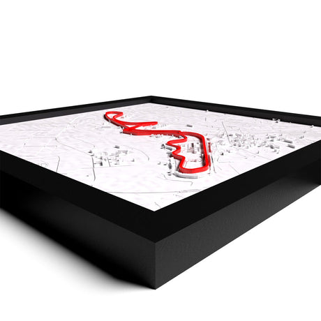 AP10 Suzuka 3D Tile (gerahmt)