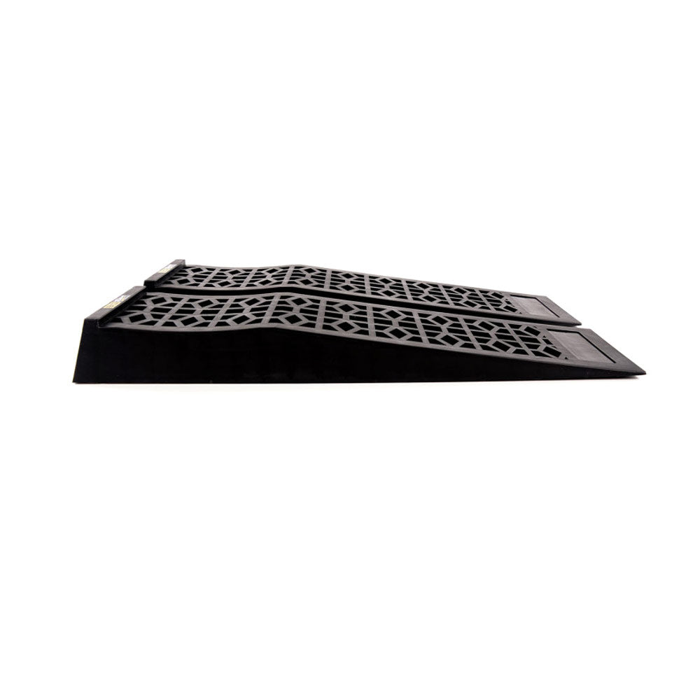 B-G RACING Auffahrrampen Low Rise schwarz (2 Stück)