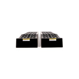 B-G RACING Auffahrrampen Low Rise schwarz (2 Stück)