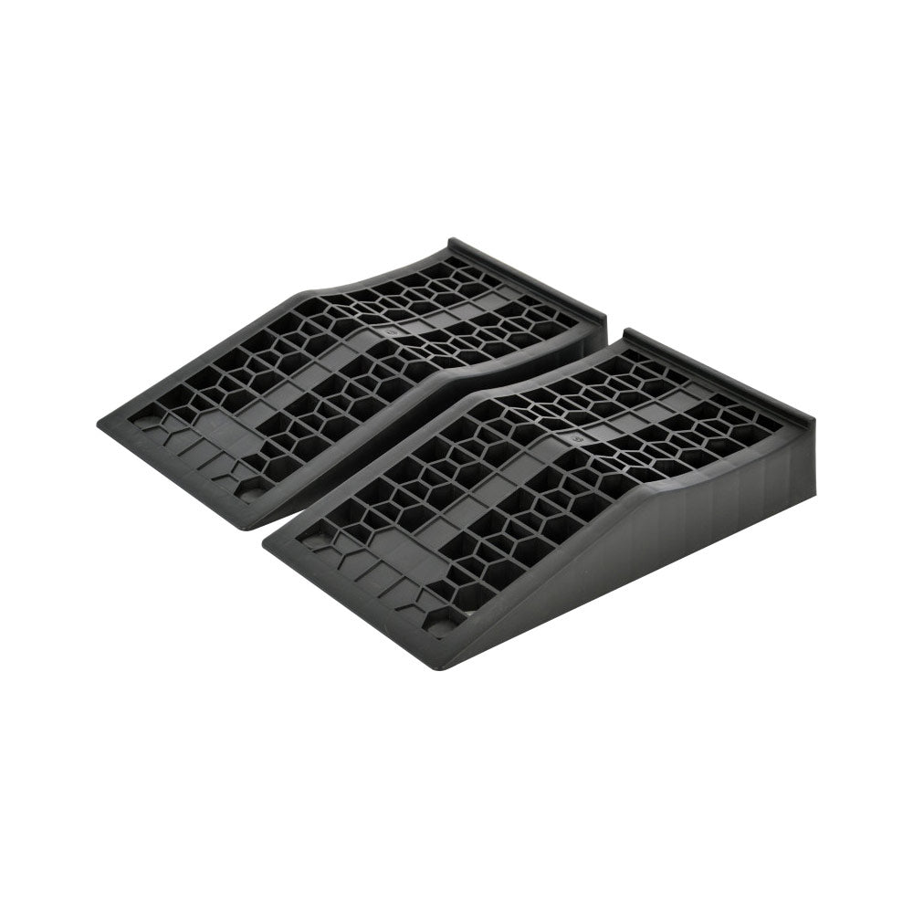 B-G RACING Auffahrrampen Low Rise Wide schwarz (2 Stück)