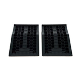 B-G RACING Auffahrrampen Low Rise Wide schwarz (2 Stück)