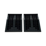 B-G RACING Auffahrrampen Low Rise Wide schwarz (2 Stück)
