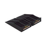 B-G RACING Auffahrrampen Low Rise Wide schwarz (2 Stück)