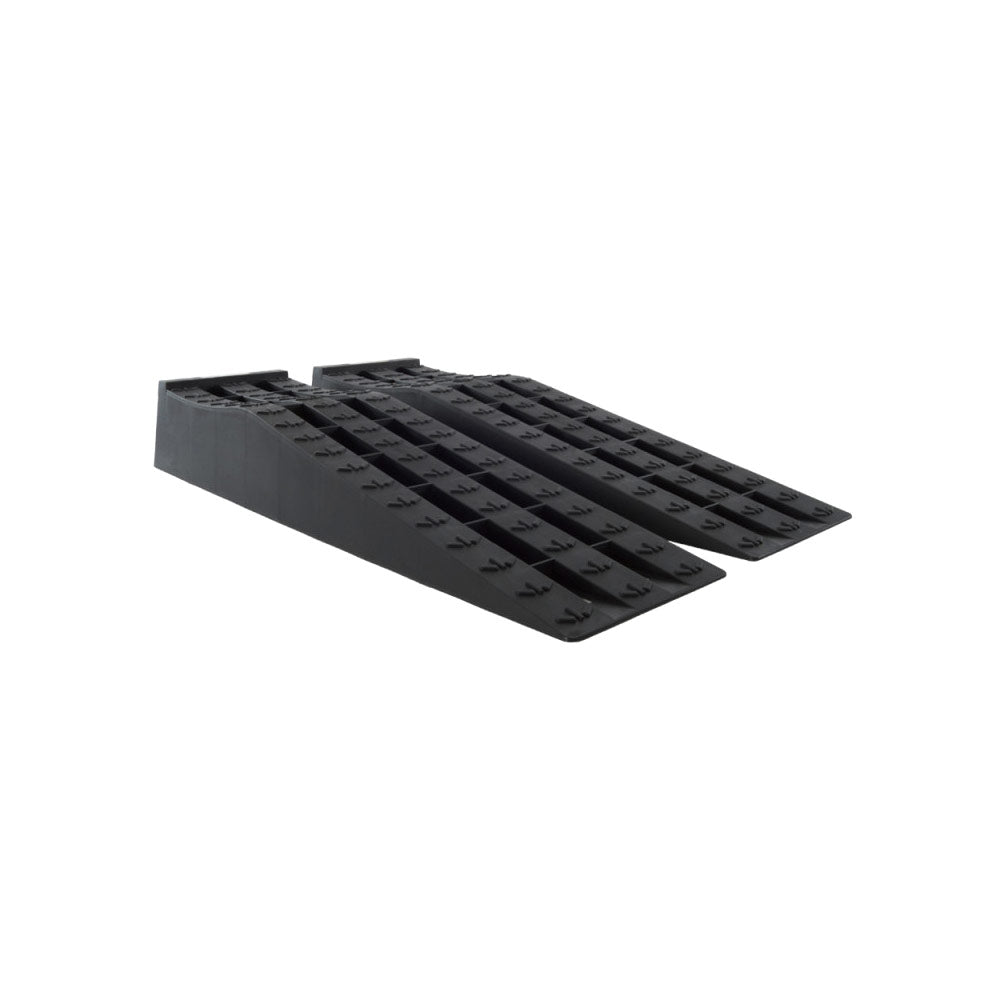 B-G RACING Auffahrrampen Mid Rise schwarz (2 Stück)