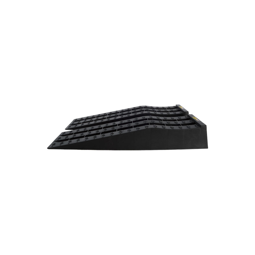 B-G RACING Auffahrrampen Mid Rise schwarz (2 Stück)