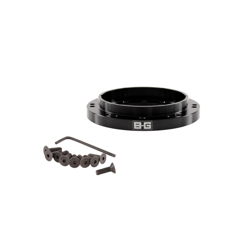 B-G RACING Lenkrad Adapter 6x70mm / 6x74mm auf 6x101mm / 9x101,6mm (Aluminium)