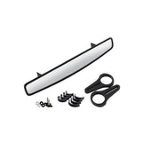 B-G RACING Rückspiegel Innenspiegel Weitwinkel Kit für Überrollkäfig (lange Halter)