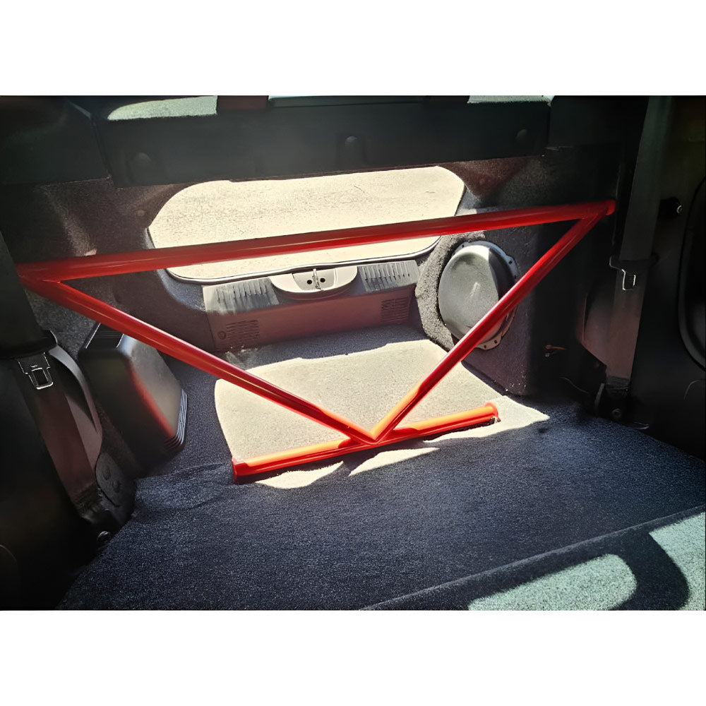 BAF MOTORSPORT Versteifungsstrebe passend für Abarth 500 / 595 / 695 (4-Punkt / eintragungsfrei)