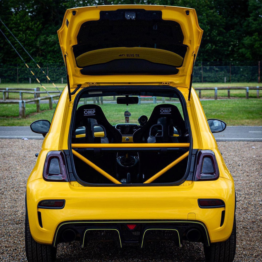 BAF MOTORSPORT Versteifungsstrebe passend für Abarth 500 / 595 / 695 (4-Punkt / eintragungsfrei)