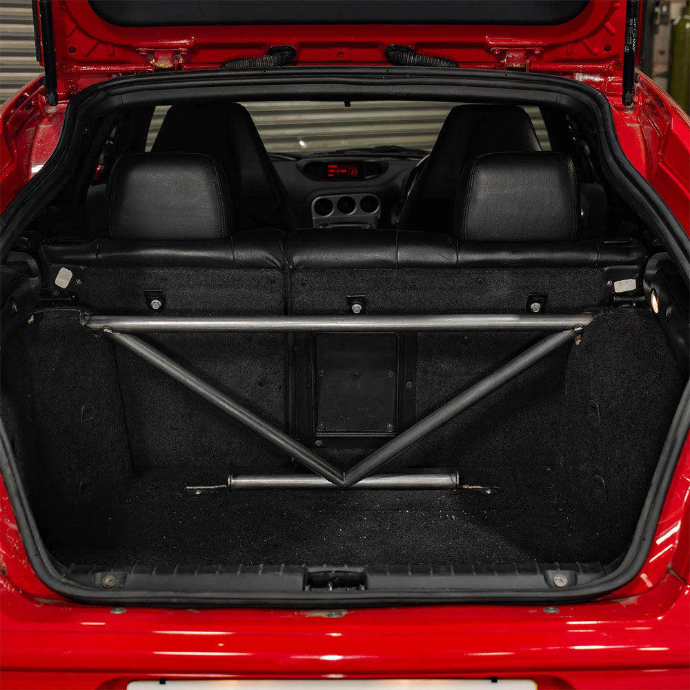 BAF MOTORSPORT Versteifungsstrebe passend für Alfa Romeo 156 (4-Punkt / eintragungsfrei)