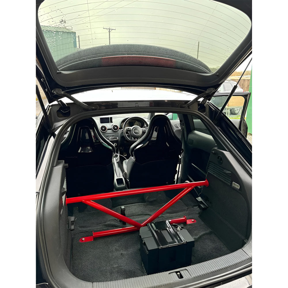 BAF MOTORSPORT Versteifungsstrebe passend für Audi S1 8X (4-Punkt / eintragungsfrei)