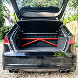 BAF MOTORSPORT Versteifungsstrebe passend für Audi A3 S3 RS3 8V (4-Punkt / eintragungsfrei)