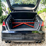 BAF MOTORSPORT Versteifungsstrebe passend für Audi A3 S3 RS3 8V (4-Punkt / eintragungsfrei)