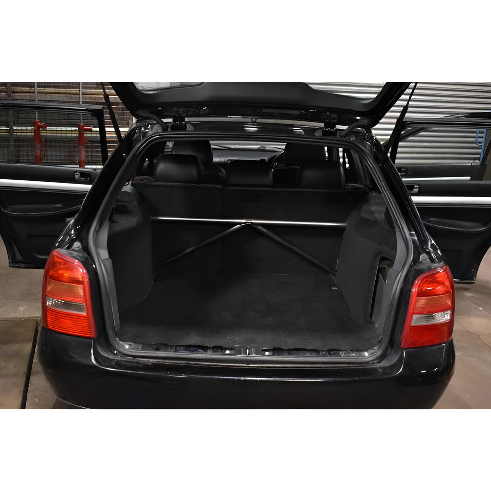 BAF MOTORSPORT Versteifungsstrebe passend für Audi A4 B5 (4-Punkt / eintragungsfrei)