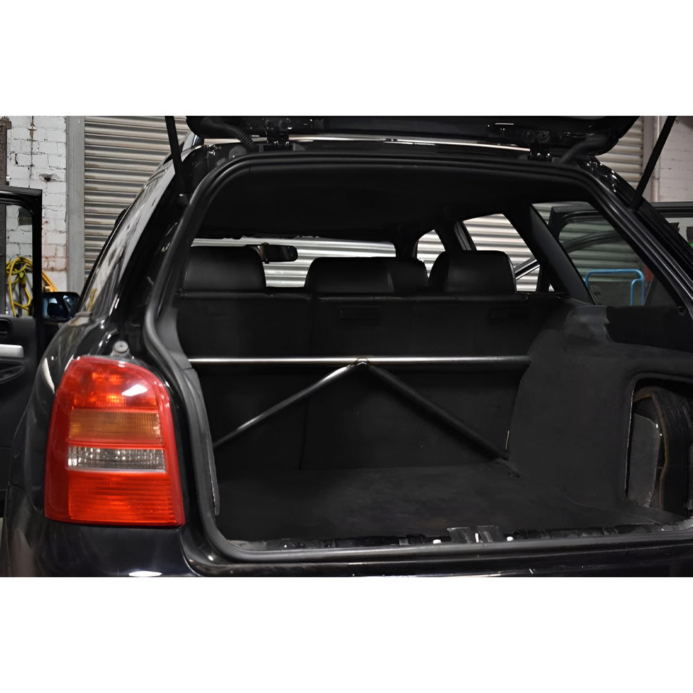 BAF MOTORSPORT Versteifungsstrebe passend für Audi A4 B5 (4-Punkt / eintragungsfrei)