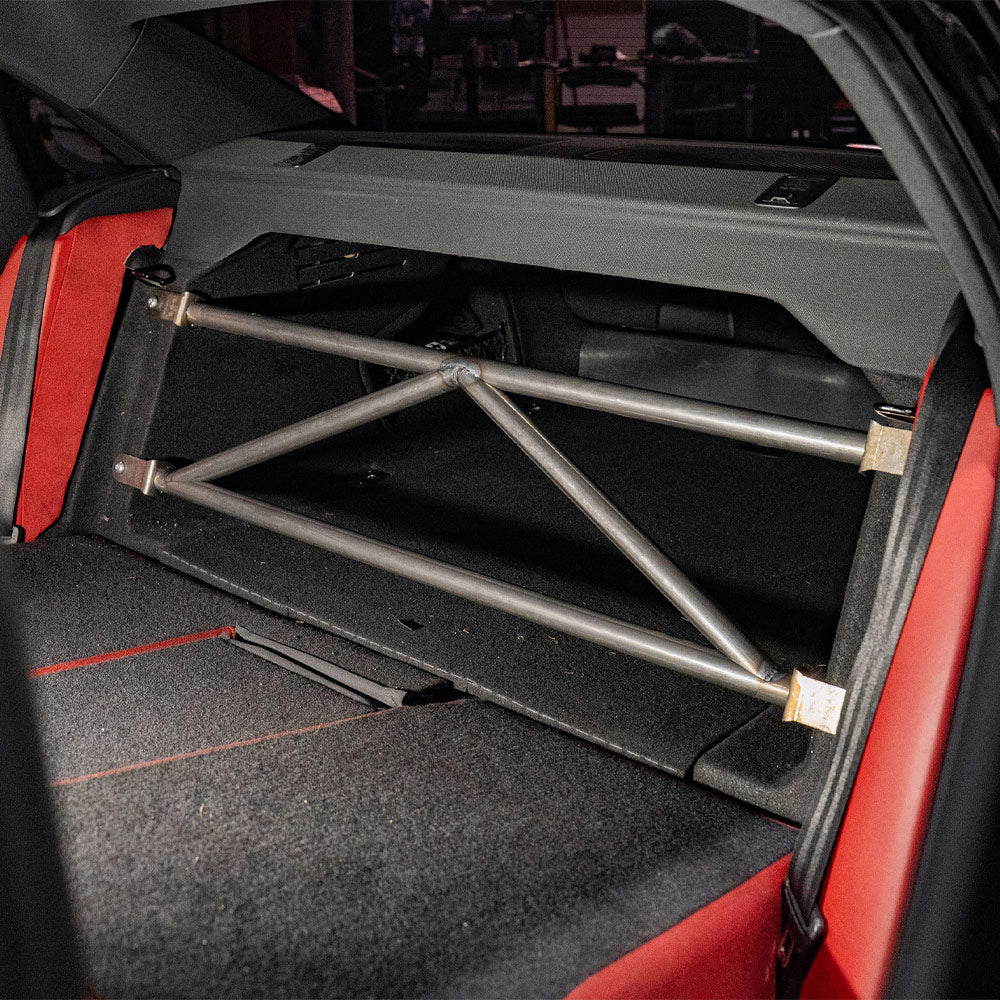 BAF MOTORSPORT Versteifungsstrebe passend für Audi A4 / S4 B9 Limousine (4-Punkt / eintragungsfrei)