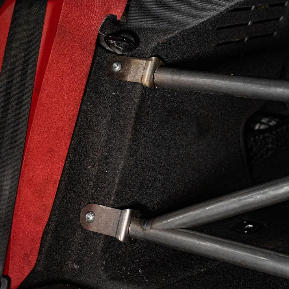 BAF MOTORSPORT Versteifungsstrebe passend für Audi A4 / S4 B9 Limousine (4-Punkt / eintragungsfrei)