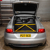 BAF MOTORSPORT Versteifungsstrebe passend für Audi TT / TTS / TTRS 8J (4-Punkt / eintragungsfrei)